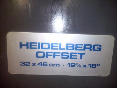 Heidelberg Gto 46/1 - com sistema numeração - Image 6