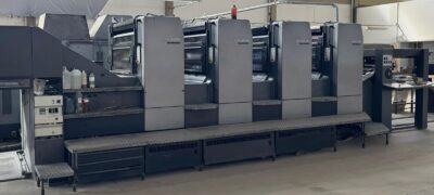 Heidelberg Speed Master 102-4 cores - Ano 2001