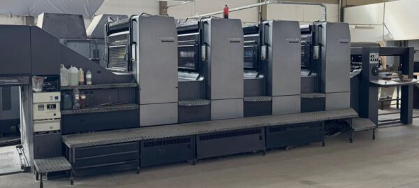 Heidelberg Speed Master 102-4 cores - Ano 2001