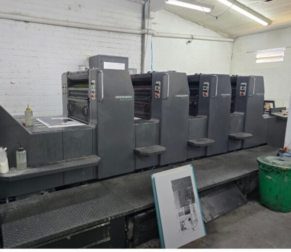 Heidelberg Speed Master 74-4 - CPC/CPtronic