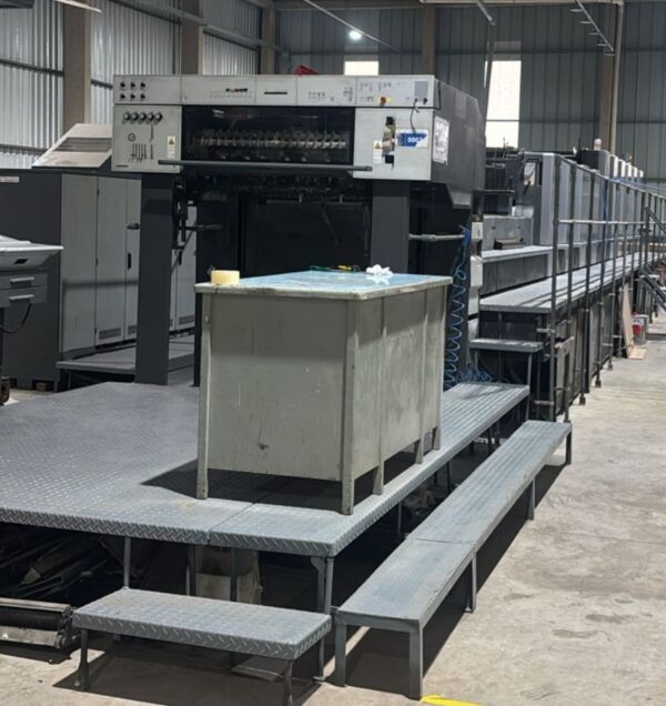 Heidelberg SPC CD 102- 6 cores + Verniz UV