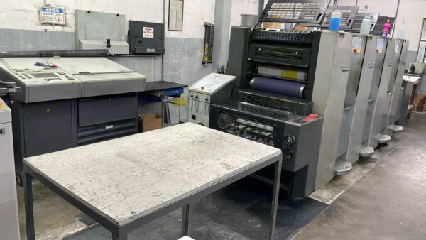 Heidelberg Speed Master 52- 4 Cores - Ano 2001