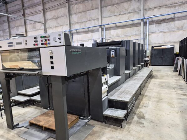Heidelberg Speed  Master 102- 4 cores + Verniz